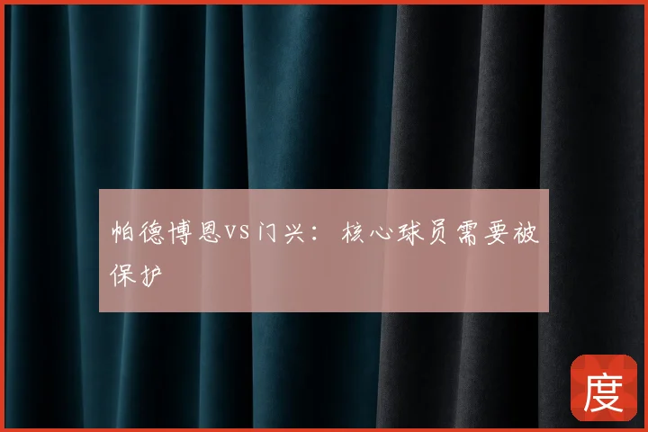 帕德博恩vs门兴:核心球员需要被保护